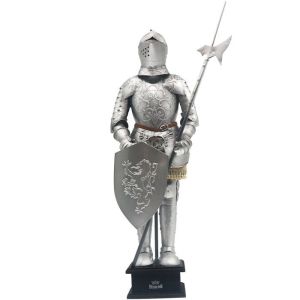 S. STERLING Iron Knight Dekoratif Süs