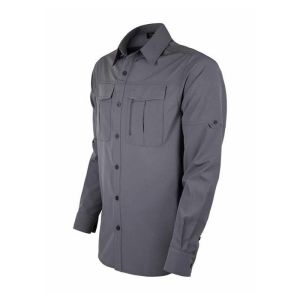 VAV Uzun Kol Gömlek Tacflex-02 Füme - XXL