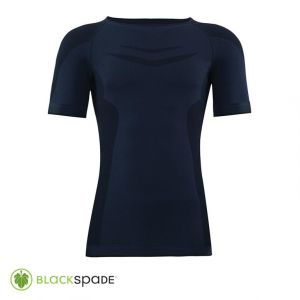BLACKSPADE Termal Kısa K. Üst P. İçlik Siyah - M