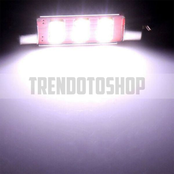 Sofit Festoon C5w Canbus İç Aydınlatma Tavan Bagaj Plaka Ampülü 4014smd 41MM