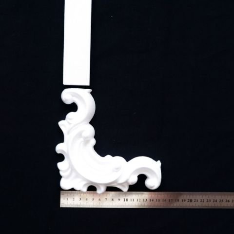 15 x 15 cm Köpük Çıta Köşesi | CKD-01