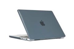 Apple Macbook 16.2' 2021 Uyumlu Fuchsia MSoft Kristal Şeffaf 1mm İncelikte Koruyucu Kılıf