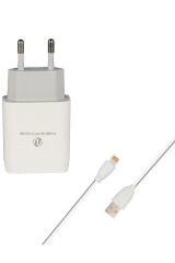 iPhone, iPad ve iPod Cihazlarla Uyumlu Newface C73 Lightning 2.1A Seyahat Şarj Aleti