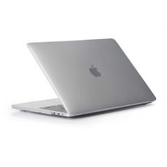 Apple Macbook 13.3' Air 2020 Uyumlu Fuchsia MSoft Kristal Şeffaf 1mm İncelikte Koruyucu Kılıf