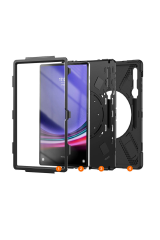 Galaxy Tab S8 Ultra Uyumlu Fuchsia Defender Silikon Tablet Kılıfı