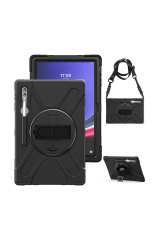 Galaxy Tab S9 Ultra Uyumlu Fuchsia Defender Silikon Tablet Kılıfı