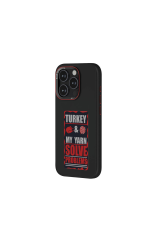 iPhone 15 Pro Max Uyumlu Fuchsia NFC Smart Case Akıllı Arka Kapak
