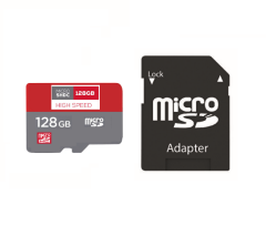Fuchsia Micro SD 128 GB Hafıza Kartı ve Micro SD Adaptör