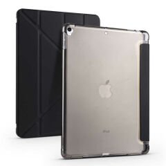 Apple iPad 10.2 (8.Nesil) Kalemlikli Premium Standlı Katlanabilir Uyku Modu Özellikli Tablet Kılıfı