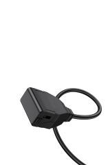 Qpen  Z45 1.5M Su Geçirmez Akü Beslemeli Motosiklet USB Şarj Soketi