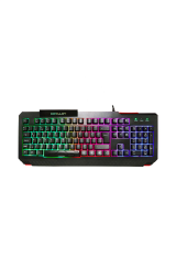 RGB Işıklı Türkçe Q Kablolu Fuchsia  Gaming Klavye