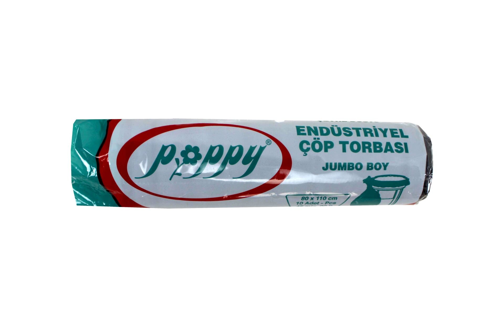 POPPY ENDÜSTRİYEL ÇÖP TORBASI 80*110 JUMBO SİYAH