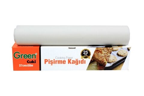 GREEN PİŞİRME KAĞIDI 37CM KUTULU 50MT