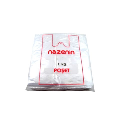 NAZENİN HIŞIR POŞET ŞEFFAF 1KG