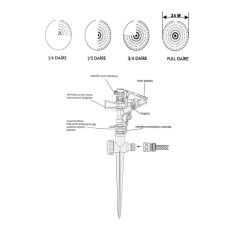 DAYE DY 1013  VURMALI FİSKİYE KAZIKLI