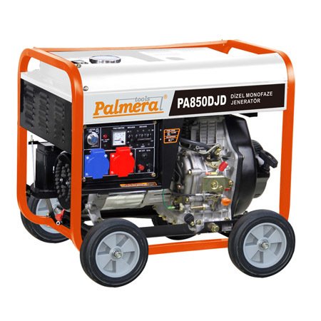 PALMERA PA850DJD JENERATÖR 5.5 kW DİZEL DUAL MARŞLI MONOFAZE-TRİFAZE