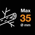 PowerGear™ Anvil Dal Kesme Makası (S) L31