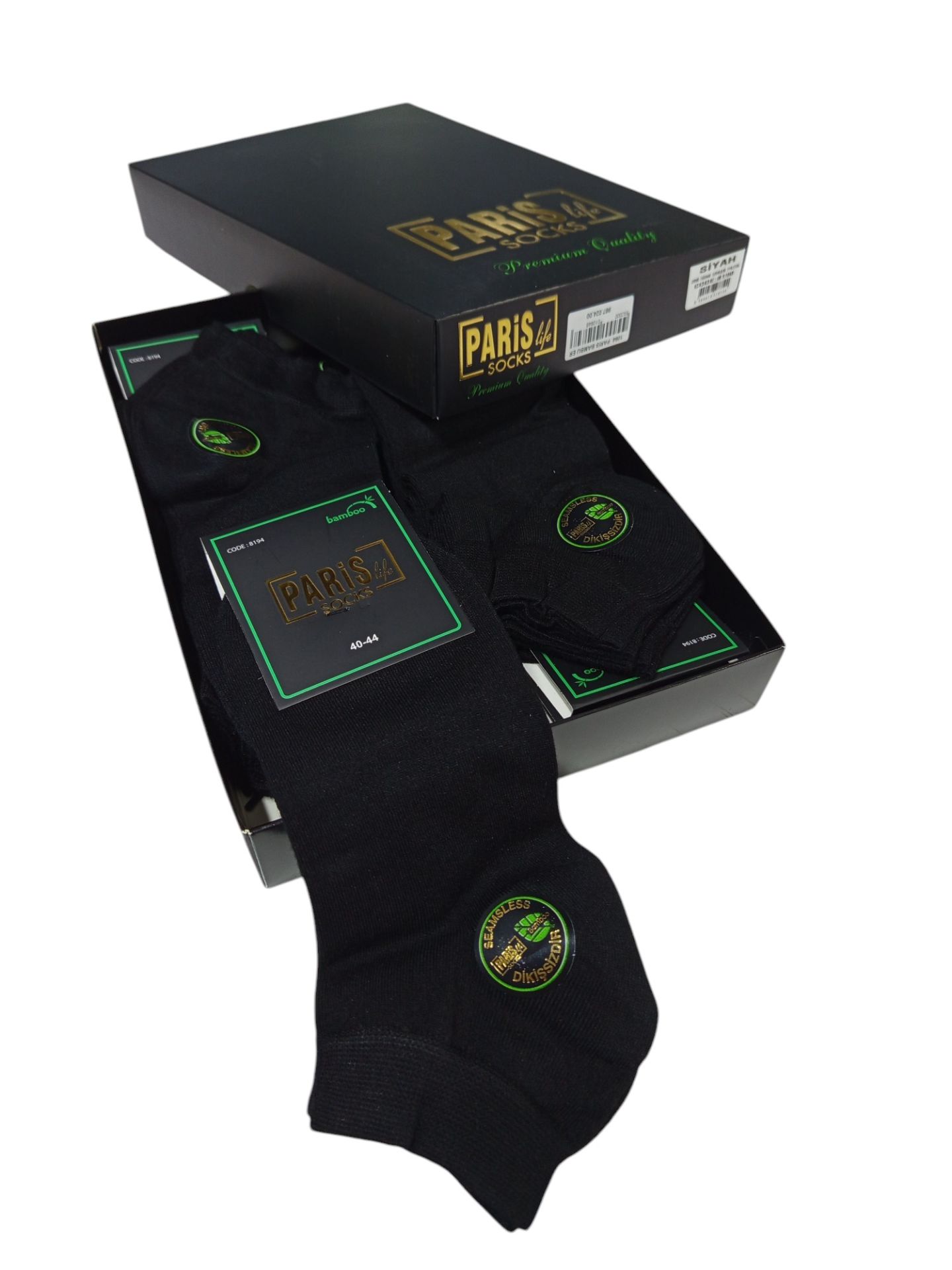 Kaliteli Dikişsiz Bambu Kokulu Erkek Patik Çorap 12'li Paket
