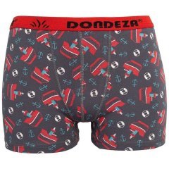 Dondeza 505 Erkek Çocuk Desenli Boxer 12'li