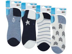 Desenli Erkek-Kız Çocuk Sneakers Çorap Yazlık 12'li Paket