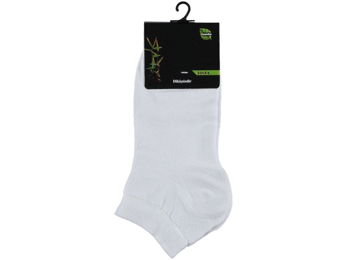 Bambu Erkek Patik Çorap 12'li  Paket