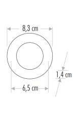 Cata CT-5144 3W Slim Led Panel