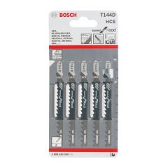 Bosch T 144 D Dekupaj Testere Bıçağı Ahşap İçin 5'li Paket