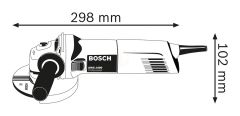 Bosch GWS 1400 Avuç Taşlama Makinesi 1400 Watt 125 mm