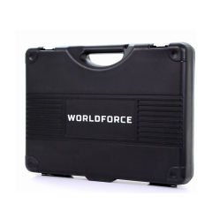 Worldforce 11505 Lokma Takımı S-Ultra 1/4''-3/8''-1/2'' Uzatmalı Cırcır 156 Parça