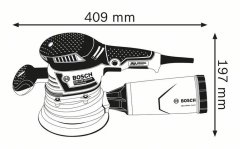 Bosch GEX 40-150 Eksantrik Zımpara Makinesi