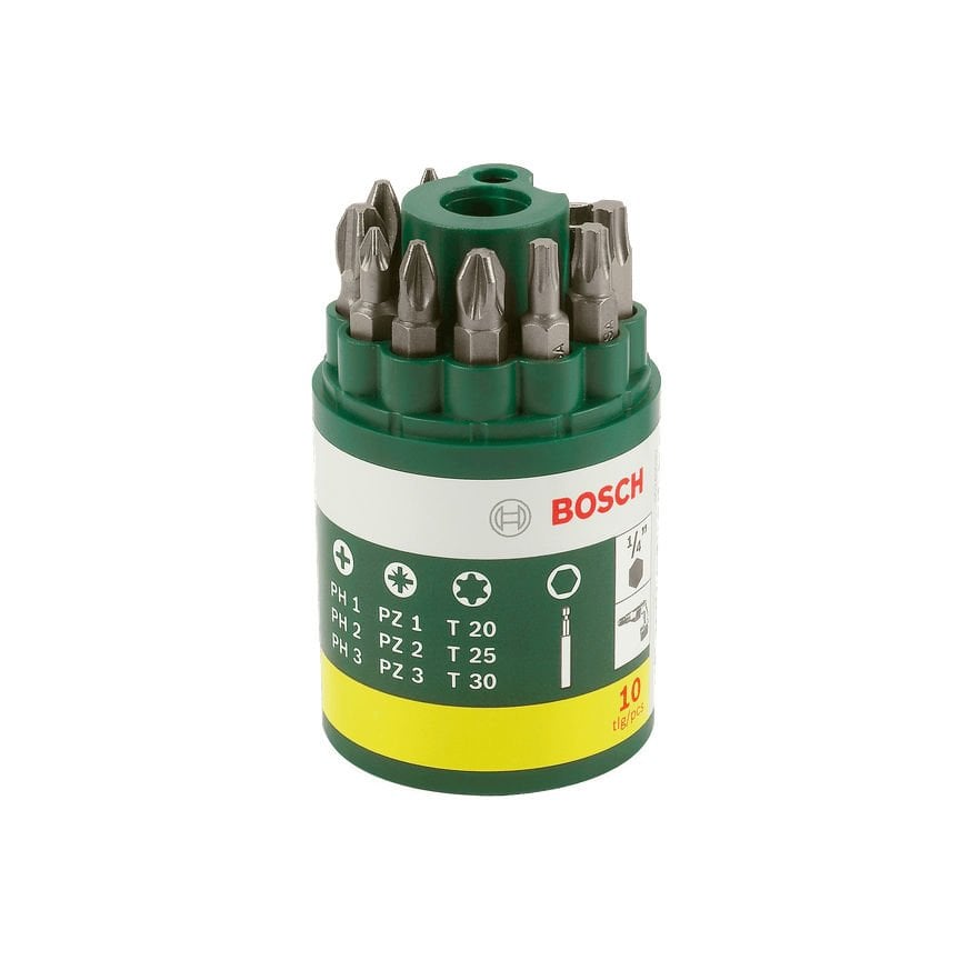 Bosch DIY-P Vidalama Ucu Seti 10 Parça 2607019452