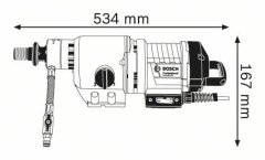Bosch GDB 350 WE Karot Makinesi