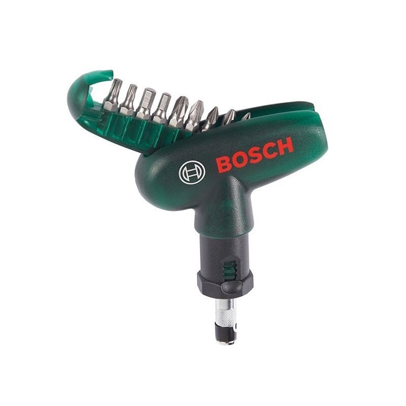 Bosch Cırcırlı Cep Tornavidası 10 Parça