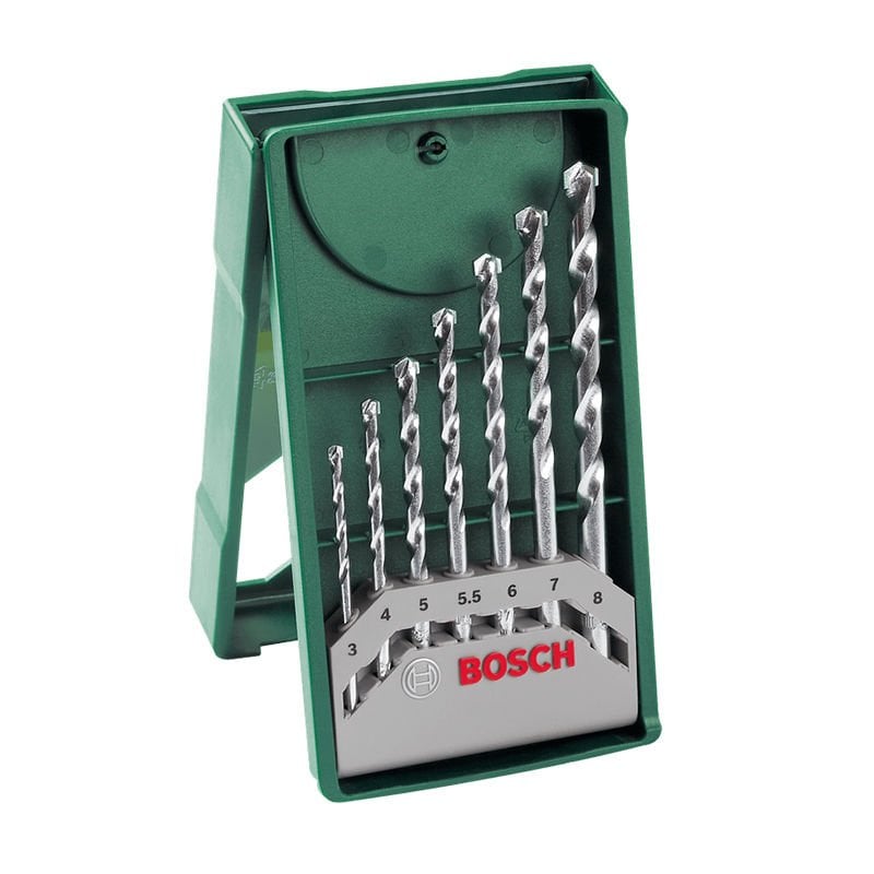 Bosch Mini X Line Duvar Delme Matkap Ucu Seti 7 Parça