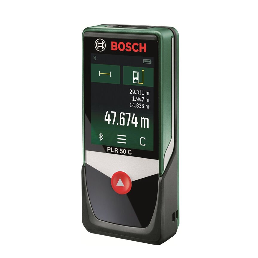 Bosch PLR 50 C Lazerli Uzaklık Ölçer-Lazer Metre 50Mt