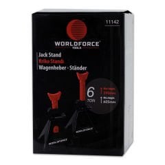 Worldforce 11142 Kriko Standı Araç Altı Sehpa 2'li Set 6 Ton