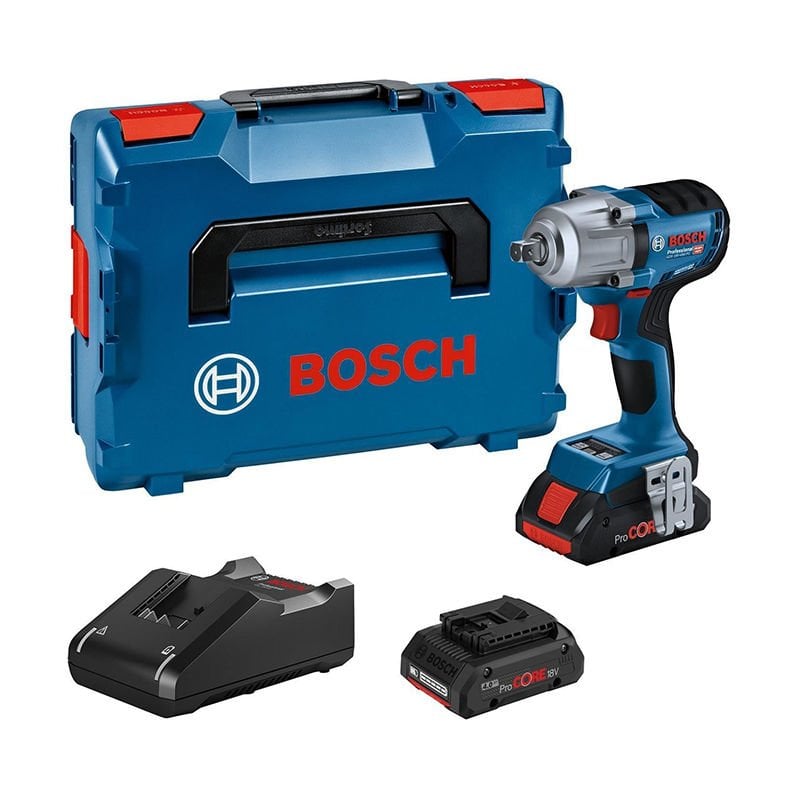 Bosch GDS 18V-450 PC Akülü Darbeli Somun Sıkma Makinesi 18V 4 Ah