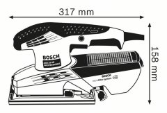 Bosch GSS 23 AE Titreşimli Zımpara Makinesi