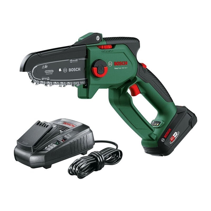 Bosch EasyChain 18V-15-7 Akülü Zincirli Budama Makinası 18V 2,5 Ah