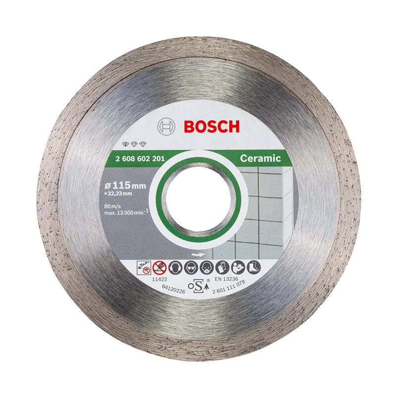 Bosch Standard For Ceramic Elmas Kesme Diski 115x22,23 mm 10'lu