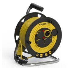 Stanley ST-P 4025 Makaralı Seyyar Uzatma Kablo 40 Mt 3x2.5 mm 4 Prizli