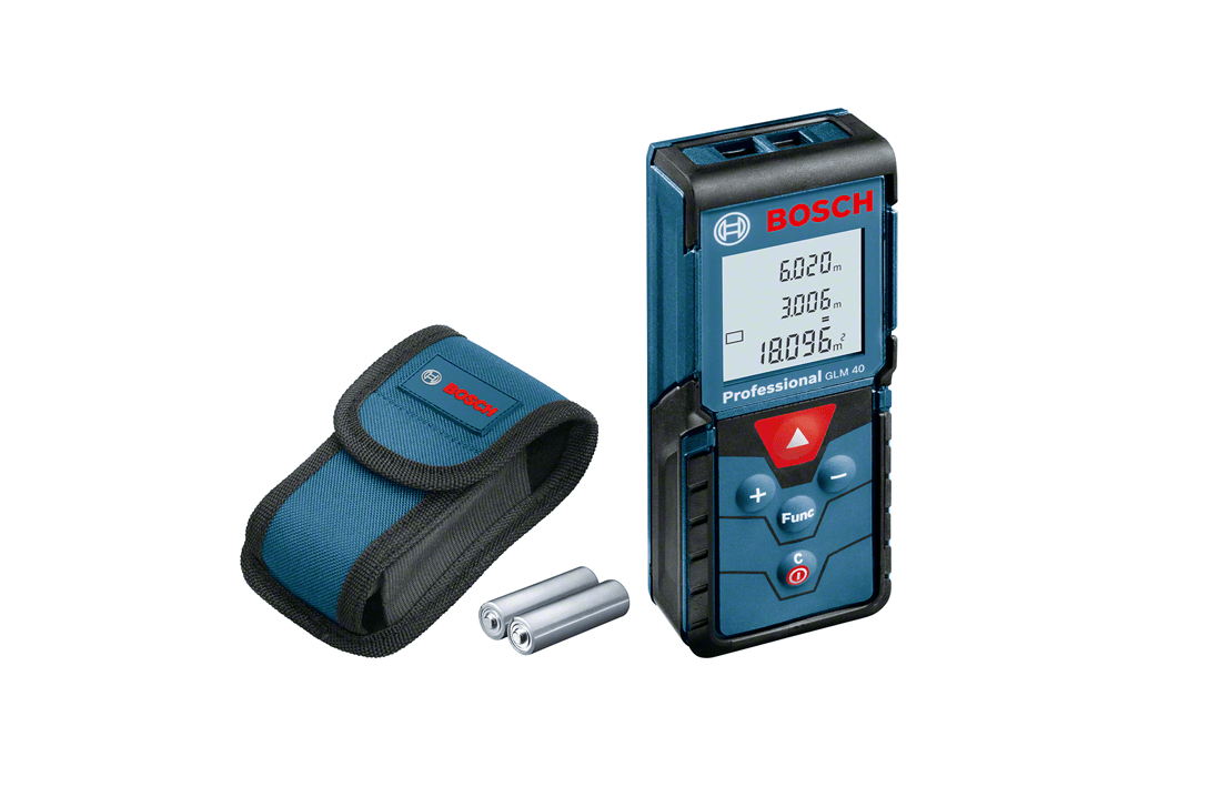 Bosch GLM 40 Lazerli Uzaklık Ölçer-Lazer Metre 40Mt