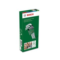 Bosch 1600A02BX9 Alyan Anahtar Takımı Hex 9 Parça