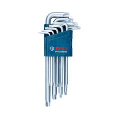 Bosch 1600A01TH4 Alyan Anahtar Takımı Torx 9 Parça