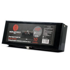 Worldforce 11130 Darbeli Lokma Seti Uzun 1/2'' 10 Parça