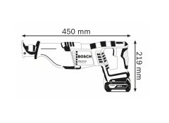 Bosch GSA 18 V-LI Akülü Panter Testere 18V 5 Ah