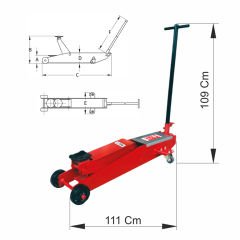 GLS Garaj GK 2 Hidrolik Garaj Krikosu 2 Ton