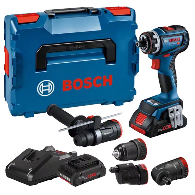 Bosch GSR 18V-90 FC Akülü Delme Vidalama Makinesi 18V 4 Ah