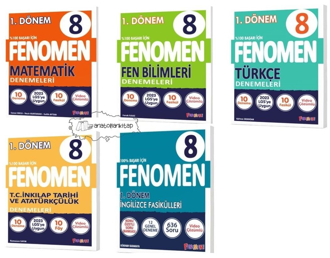 Fenomen Lgs 1.Dönem Deneme Sınavı Seti