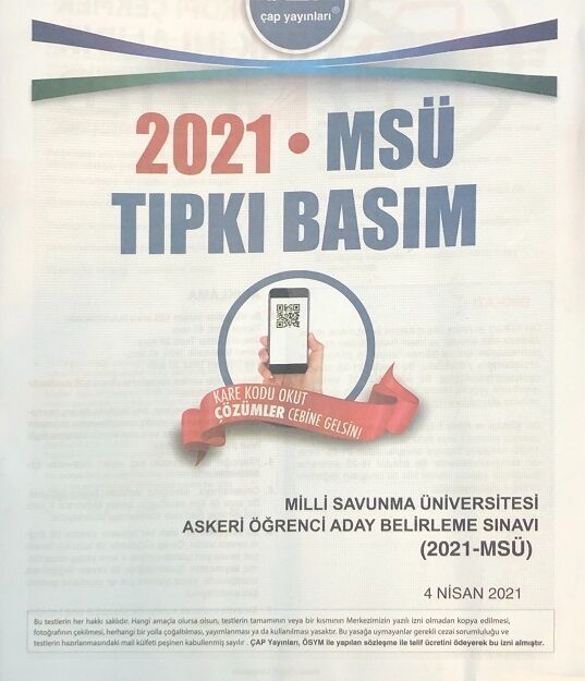 Çap Yayınları 2021 Msü Tıpkı Basım